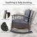 Soothing & Safe Rocking
Promotes relaxation by reducing stress and calming the mind
Non-Slip Strips
Reliable Stoppers