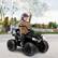 Alt View 2. Costway - Costway 12V Kids Ride On ATV Electric 4-Wheeler Quad 2 Speeds with Mp3 & Headlights - Dark Black.