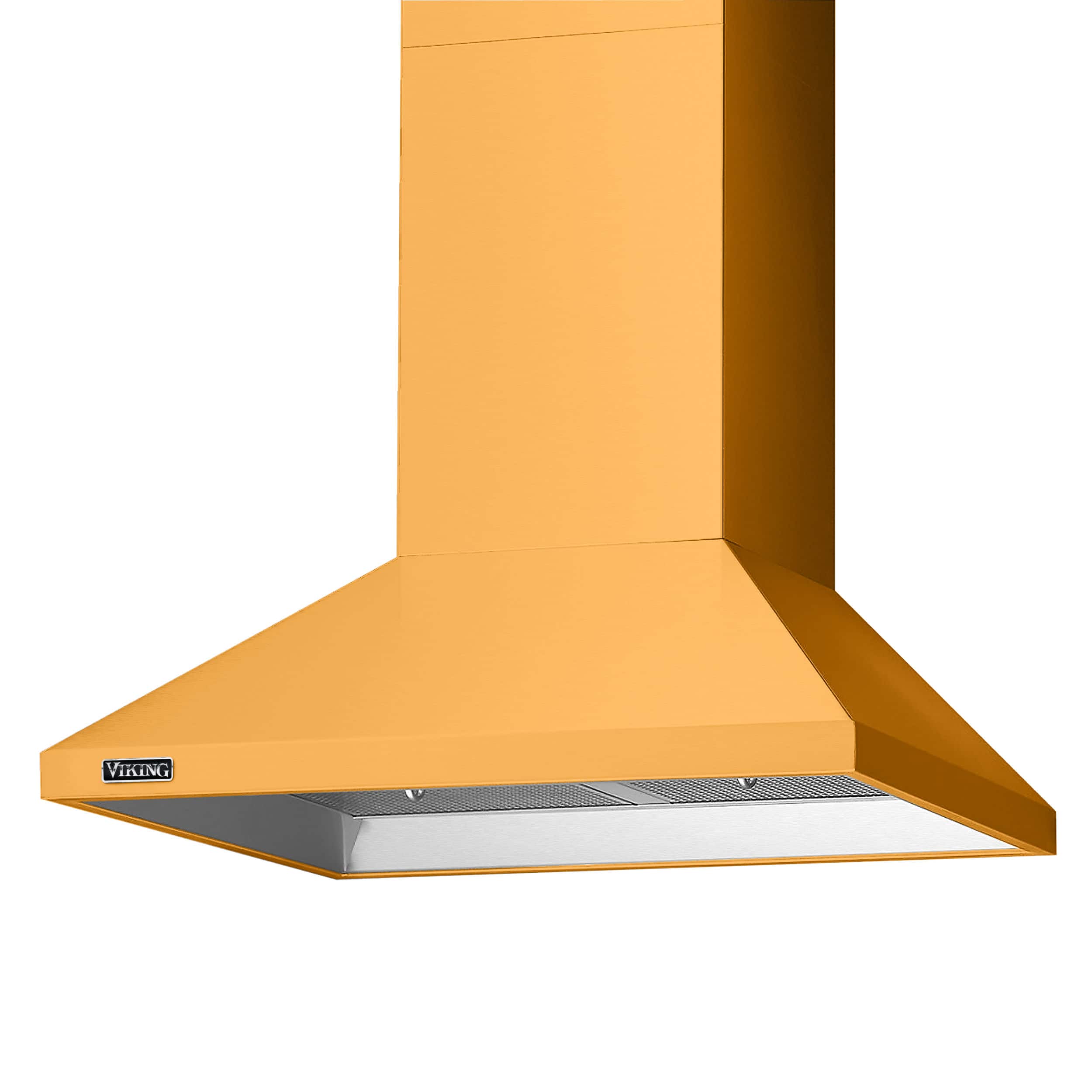 Viking 3 Series - 30 inches - Externally Vented & Recirculating - Wall Range Hood - Daffodil - Front_Zoom