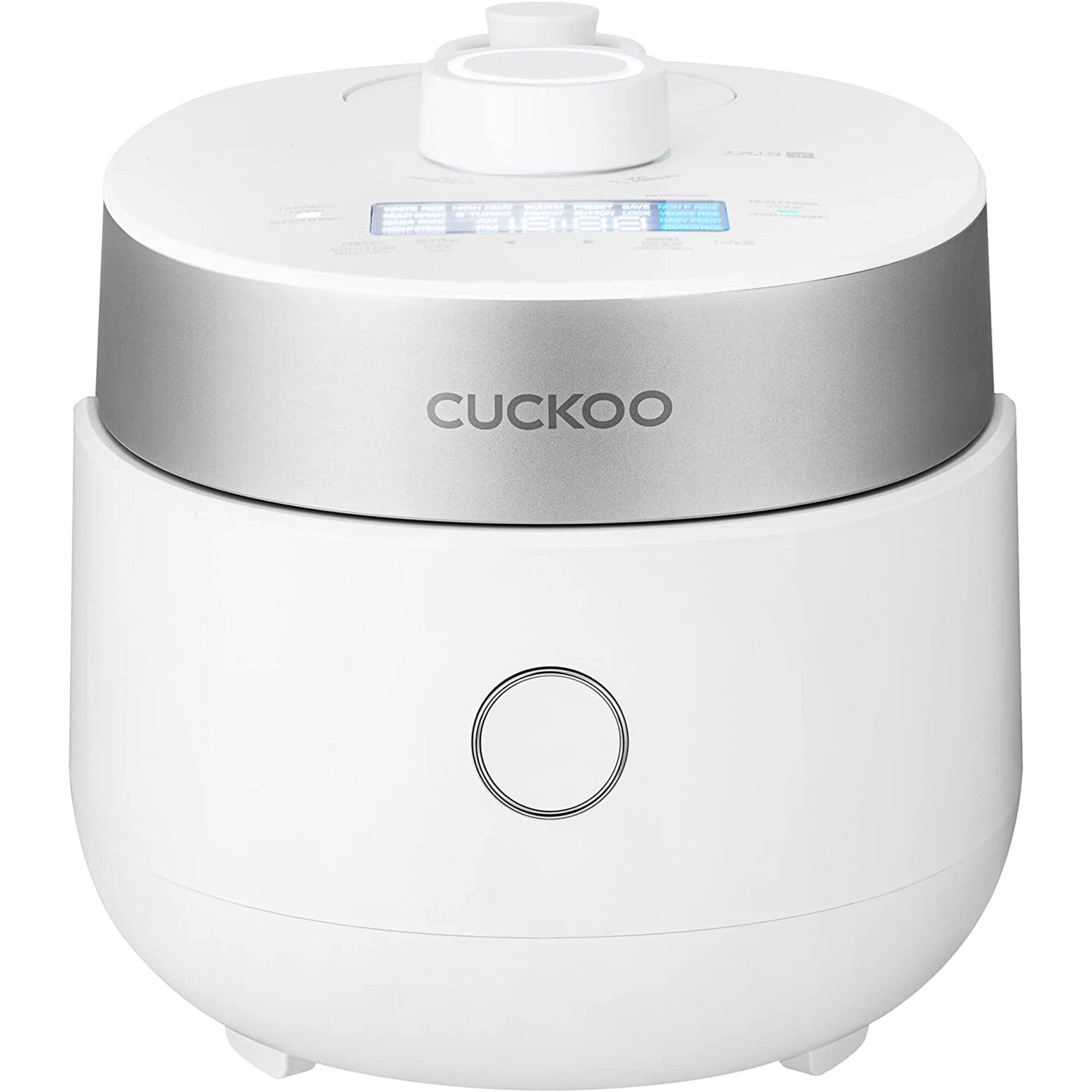 Cuckoo - 3-Cup IH Twin Pressure Rice Cooker - CRP-MHTR0309F - White