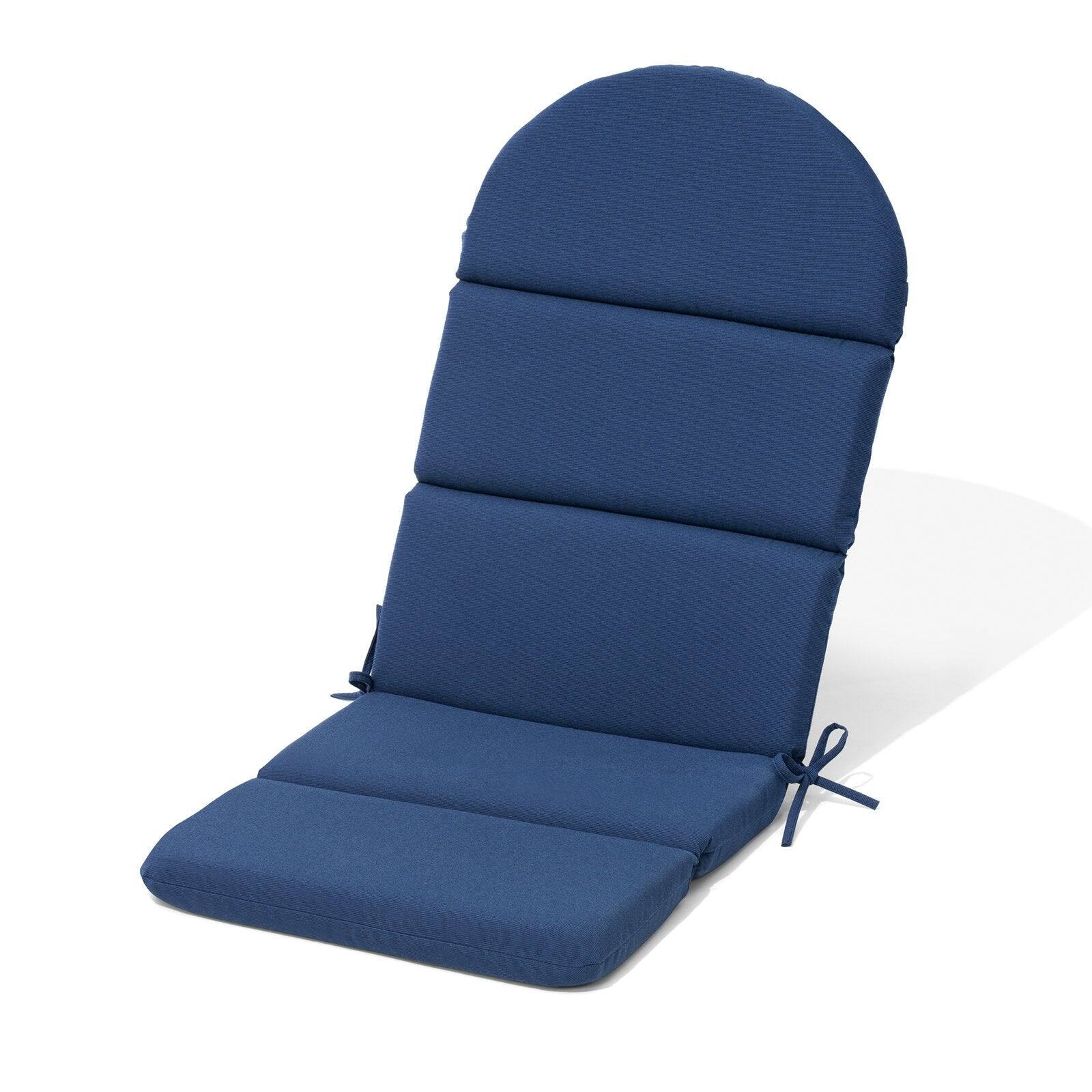 Alt View 3. Crestlive Products - Crestlive Products Outdoor Adirondack Patio Chair Cushion - Navy.