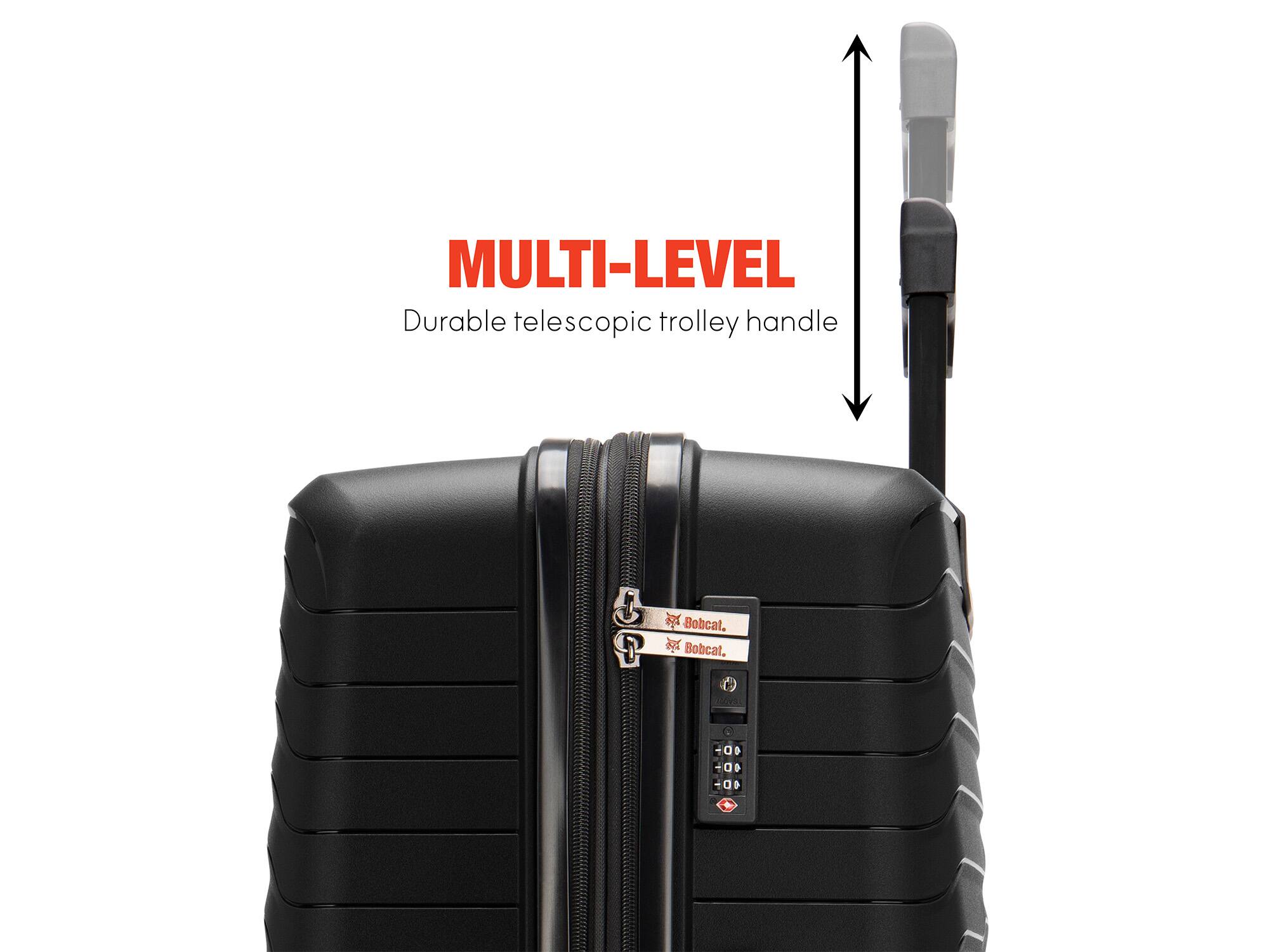 MULTI-LEVEL Durable telescopic trolley handle Bobcal. Bobcal. cve 4D 4D- 40