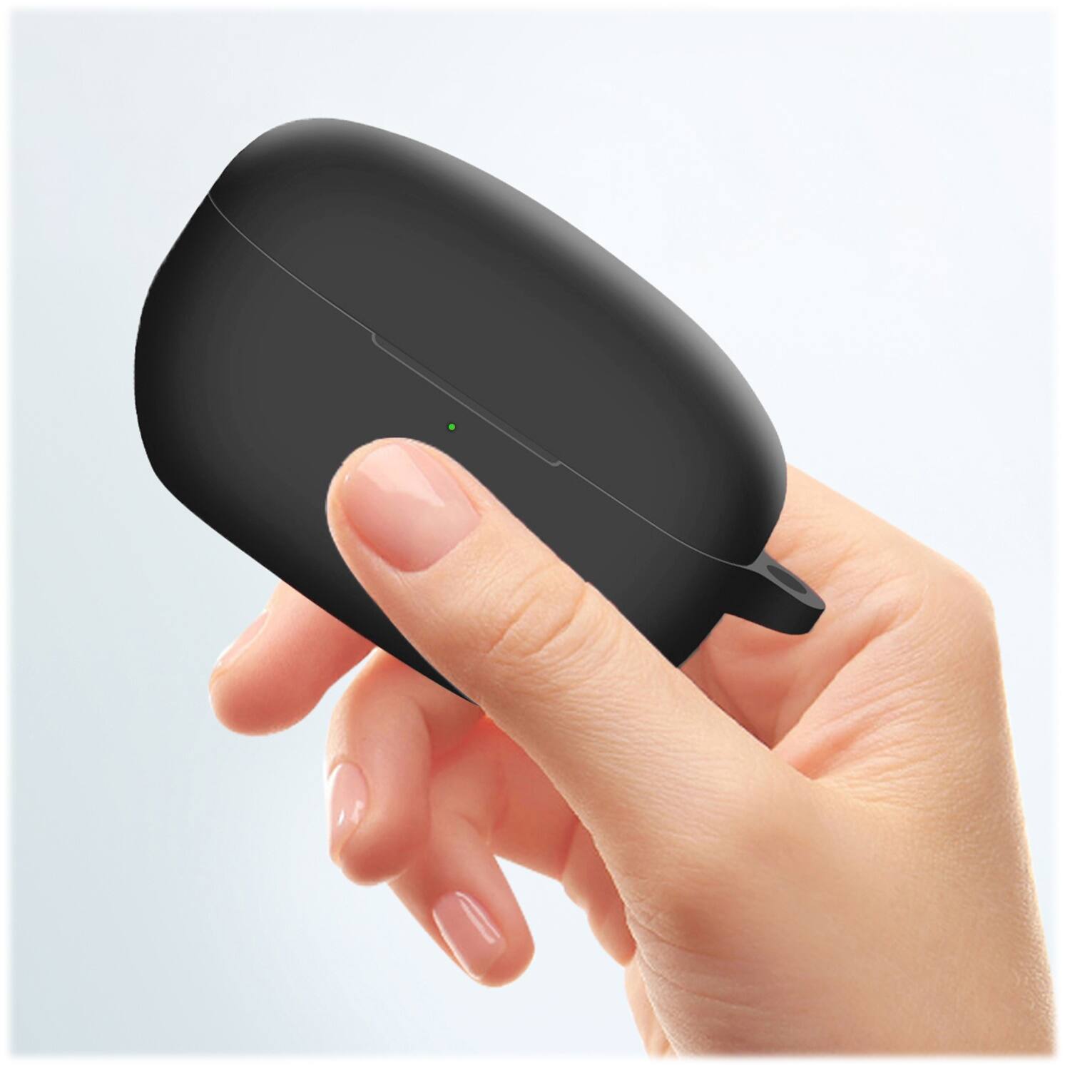 Alt View 12. SaharaCase - Venture Series Silicone Case for Sony WF-1000XM5 True Wireless Headphones - Black.