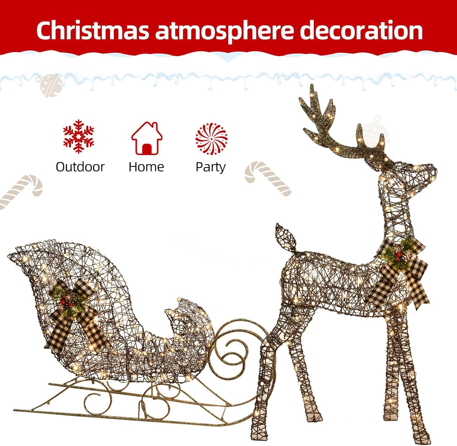 Christmas atmosphere decoration

Outdoor Home Party