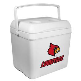 Indigo Falls - Louisville Cardinals 24-Can Tailgate Cooler - White