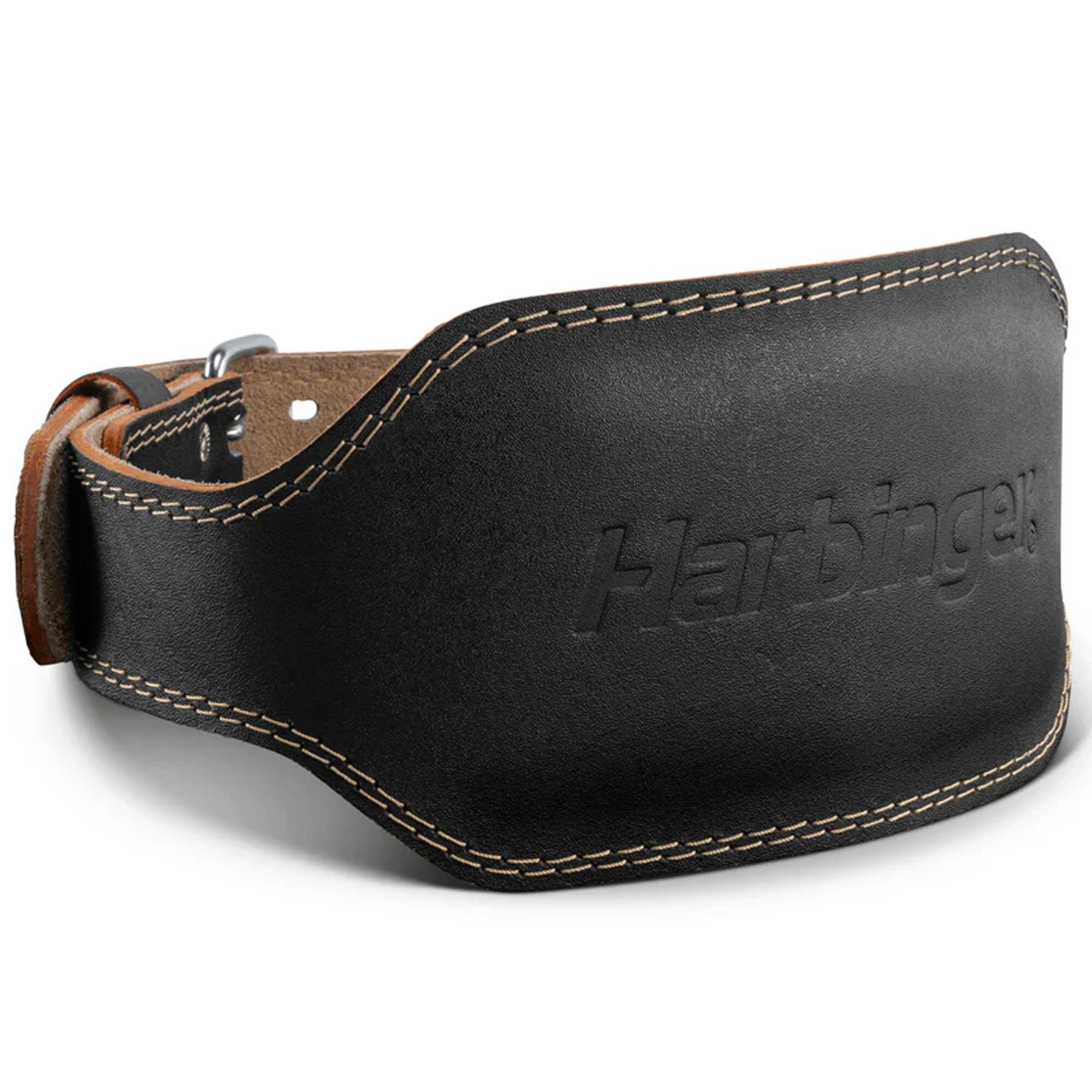 Alt View 1. Harbinger - Harbinger Unisex 6" Wide Padded Leather Belt 2.0 - Black - Xlarge - Black.