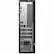 Alt View 2. Dell - Dell Pro Slim QCS1250 Desktop Computer - Intel Core Ultra 7 265 - 16 GB - 512 GB SSD - Slim PC - Standard Black - Intel - Black.
