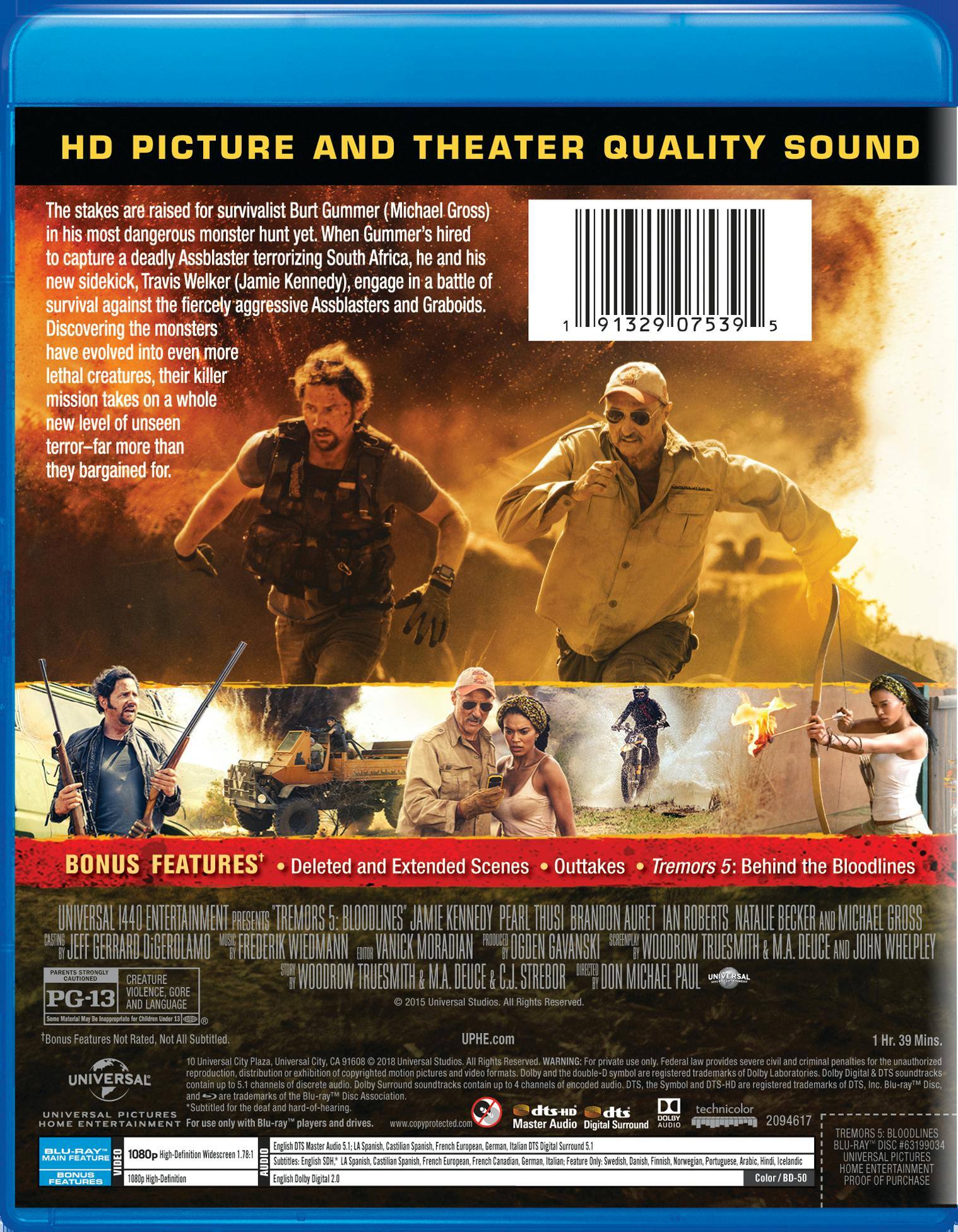 Angle. Tremors 5 - Bloodlines [Blu-ray].
