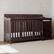 Left. Storkcraft - Portofino 5-in-1 Convertible Crib and Changer - Espresso.