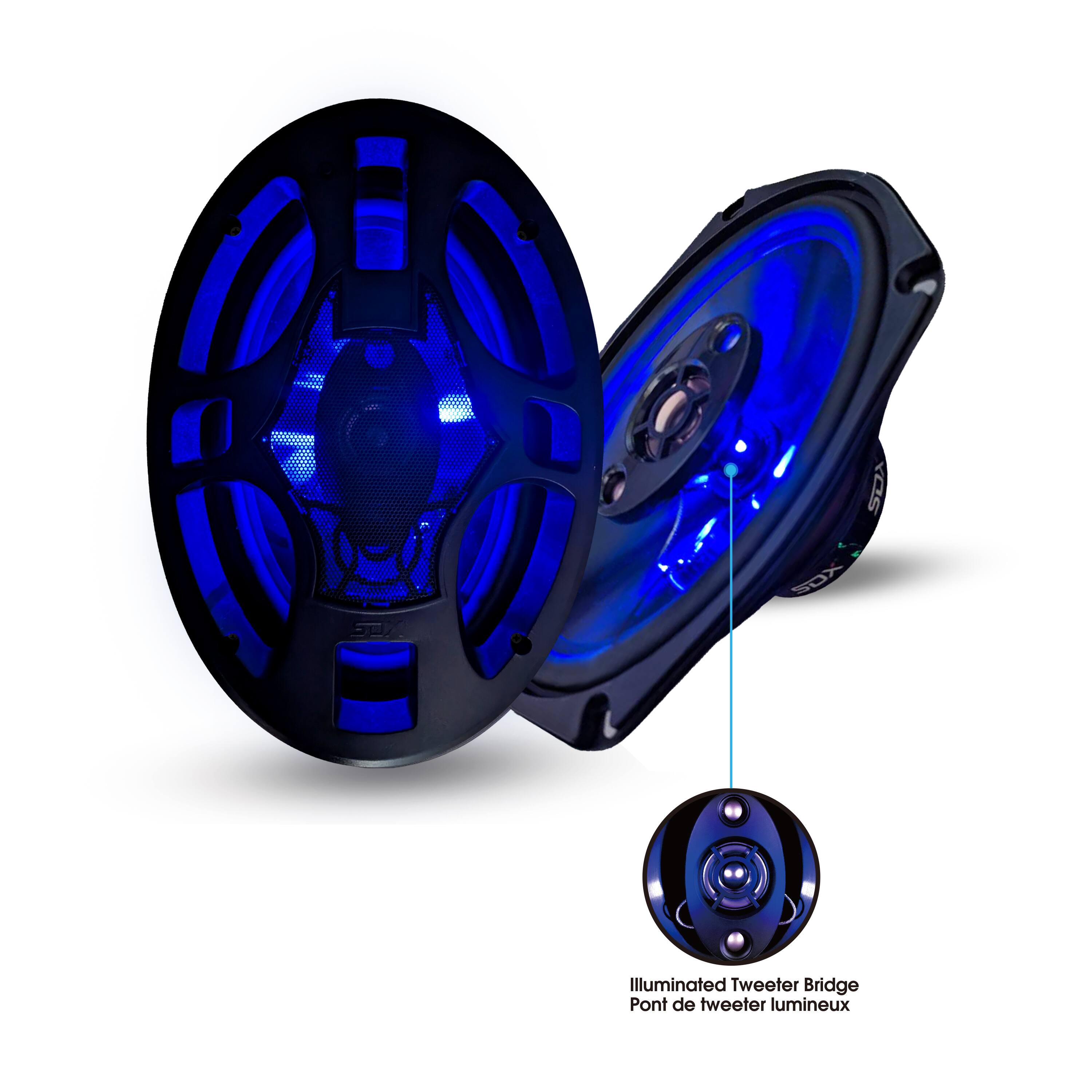 SO S07 Illuminated Tweeter Bridge  
Pont de tweeter lumineux