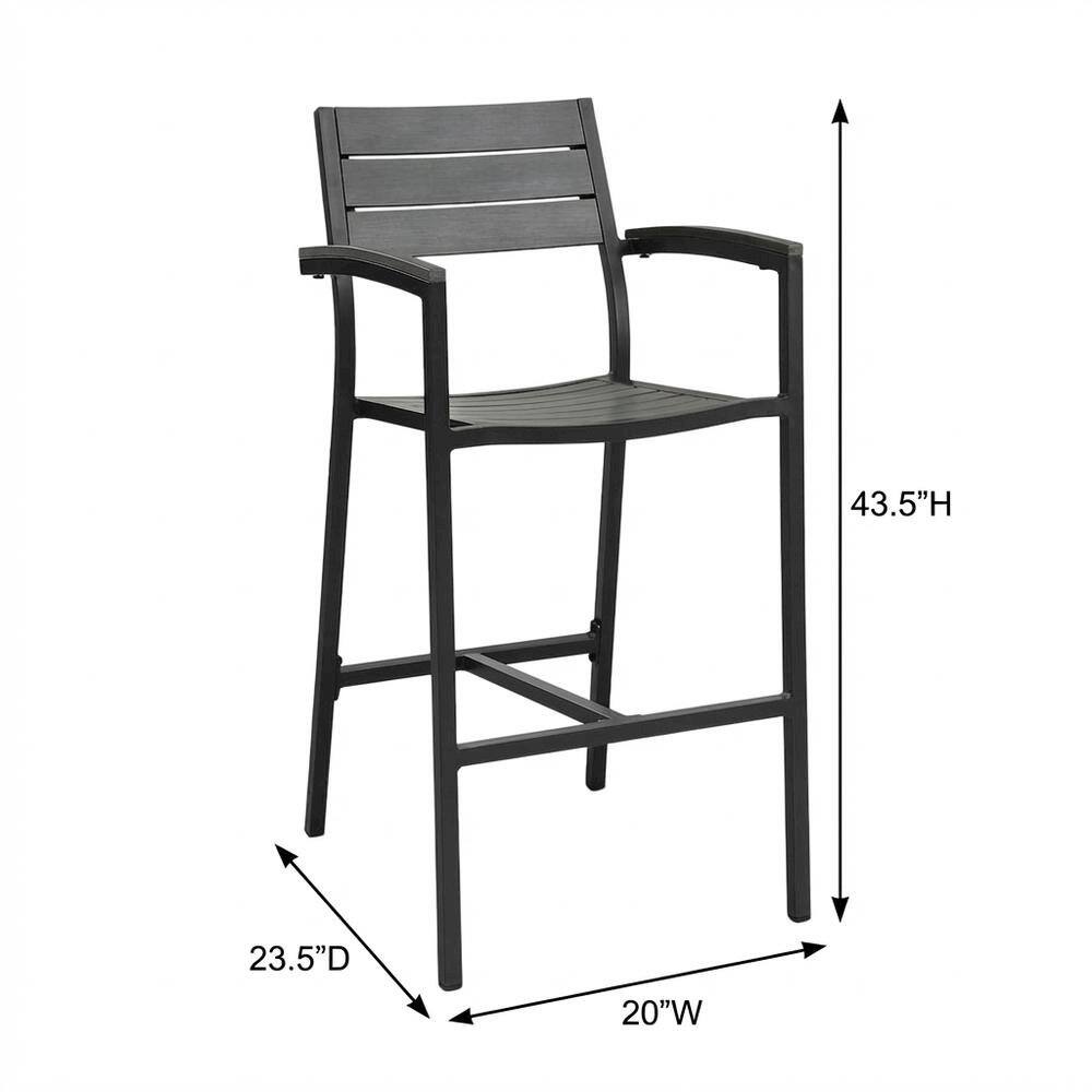 43.5"H 23.5"D 20"W