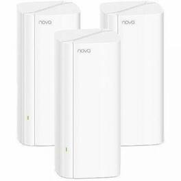 Tenda - EX12 Wi-Fi 6 IEEE 802.11 a/b/g/n/ac/ax Ethernet Wireless Router - Dual Band - 2.40 GHz ISM Band - 5 GHz UNII Band - Unknown