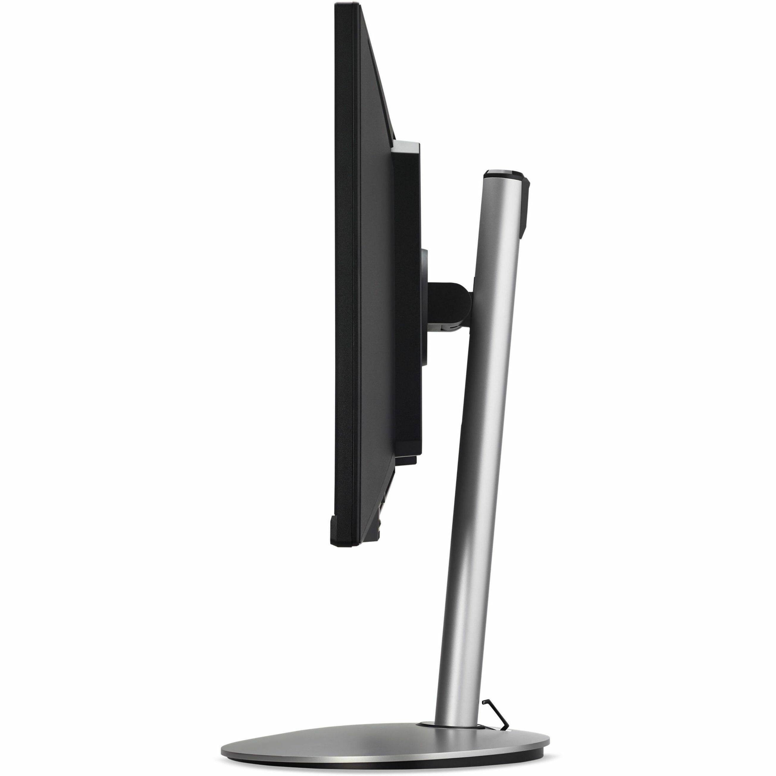 Alt View 1. Acer - Acer CB342CU 34" Class UW-QHD LED Monitor - 21:9 - Silver - 34" Viewable - In-plane Switching (IPS) Technology - LED - Silver.