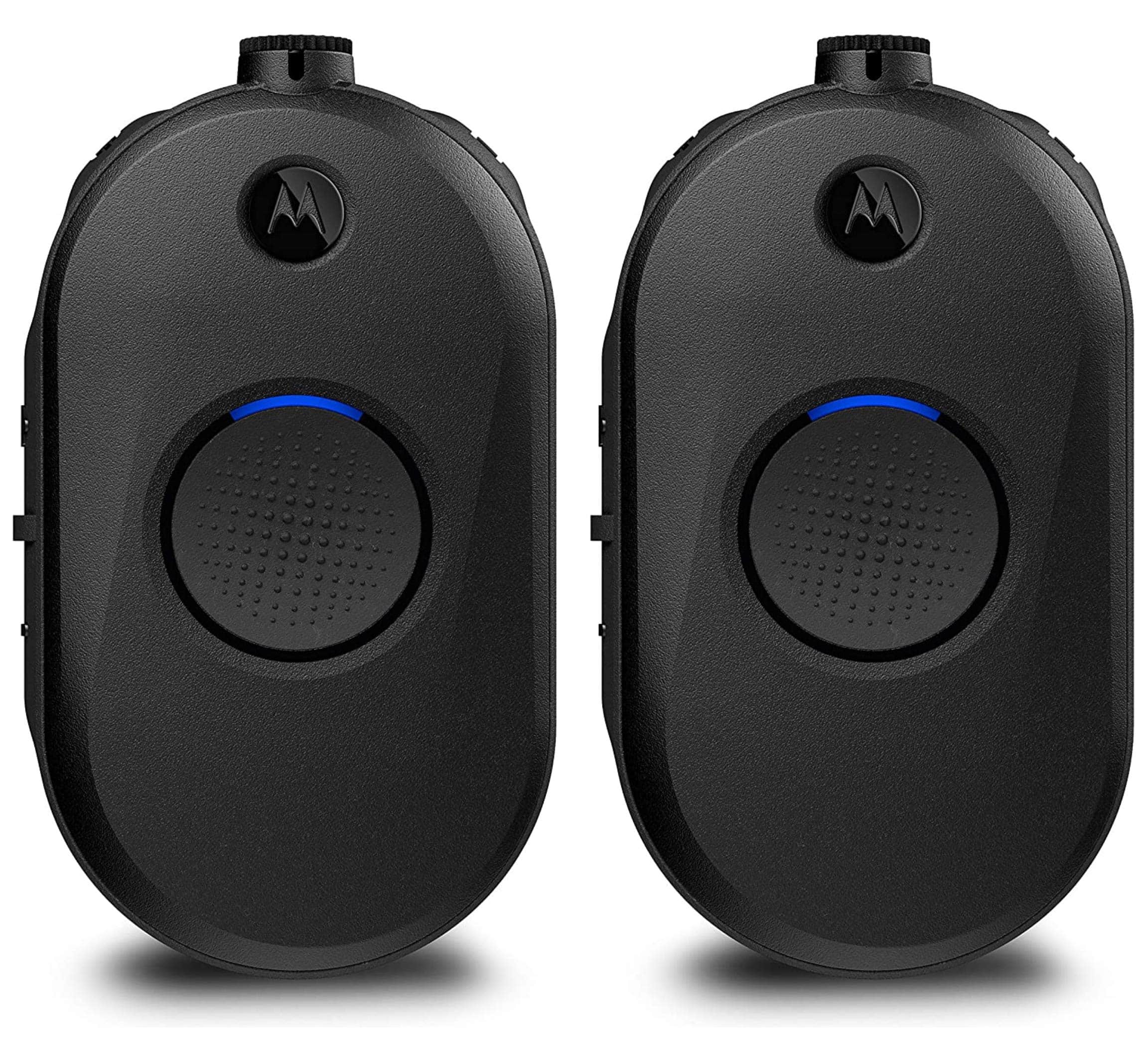 Motorola - CLP1080e UHF 8 Channel 1 Watt Two-Way Radio 2-Pack - Black