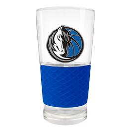 Great American Products - Dallas Mavericks 22oz. Pilsner Glass with Silicone Grip - Blue