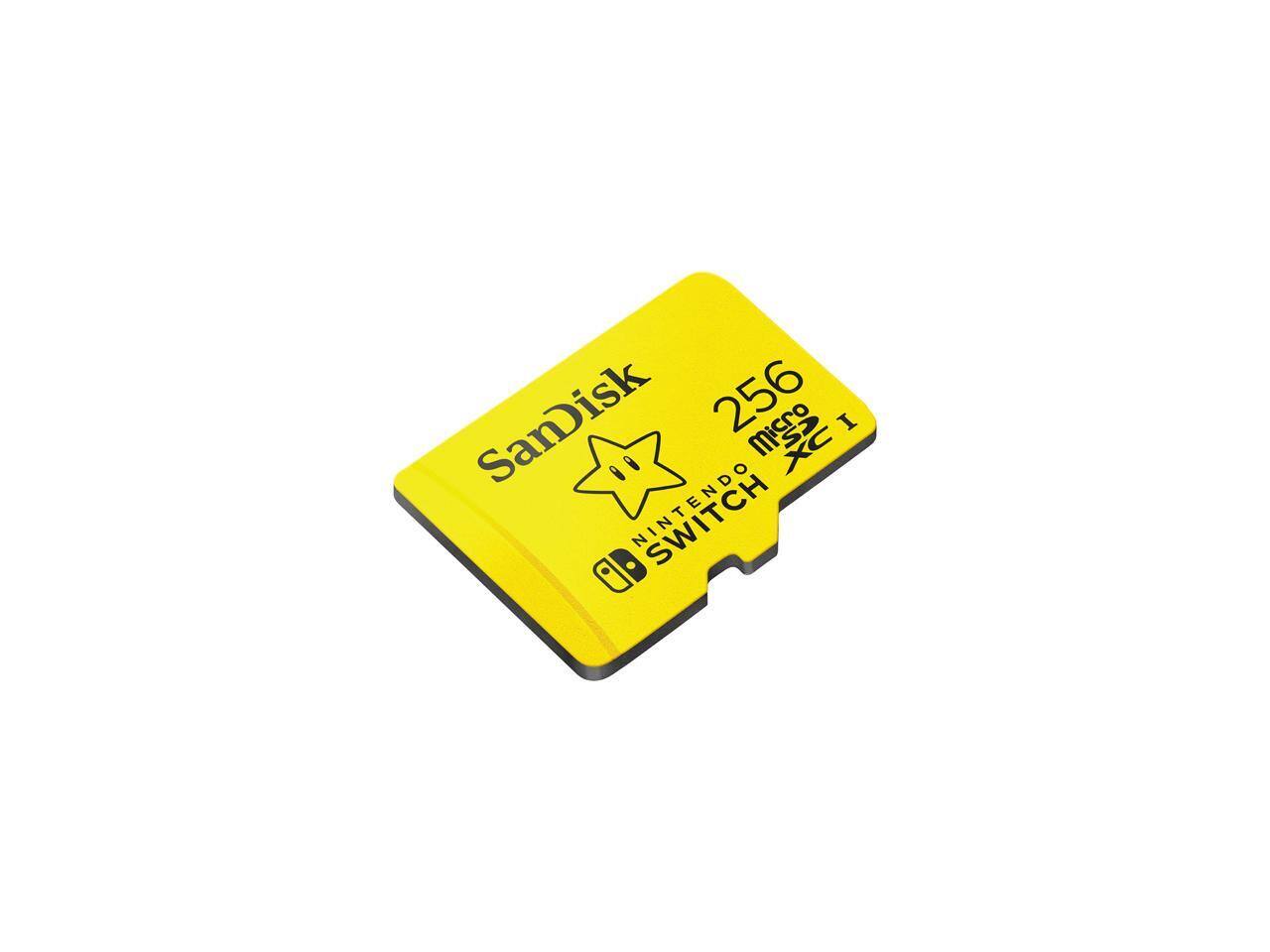 SanDisk 256GB microSDXC UHS I for Nintendo Switch, Speed Up to