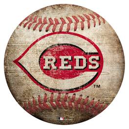 Fan Creations - Cincinnati Reds 12'' x 12'' Baseball Sign - Multicolor