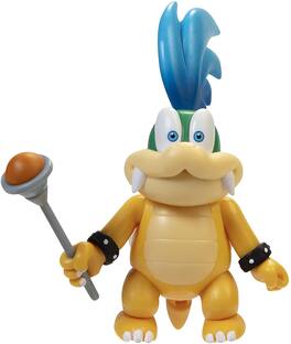 Jakks Pacific - Super Mario World of Nintendo 4 Inch Figure | Larry - Yellow