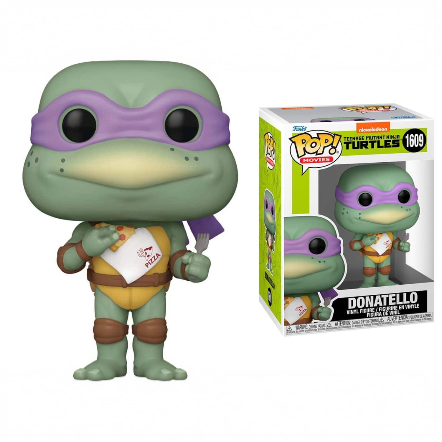 Funko Pop! TMNT: Donatello with Pizza - Multicolor
