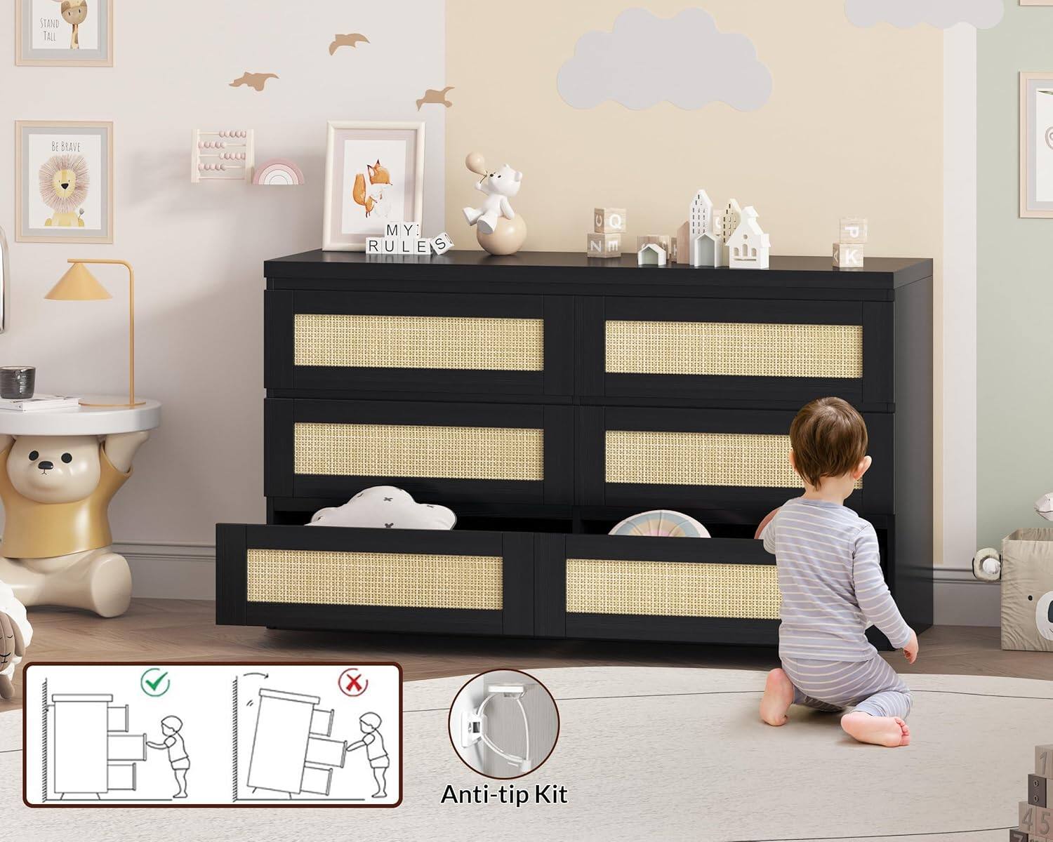 - STAND TALL
- BE BRAVE
- MY RULES
- Anti-tip Kit