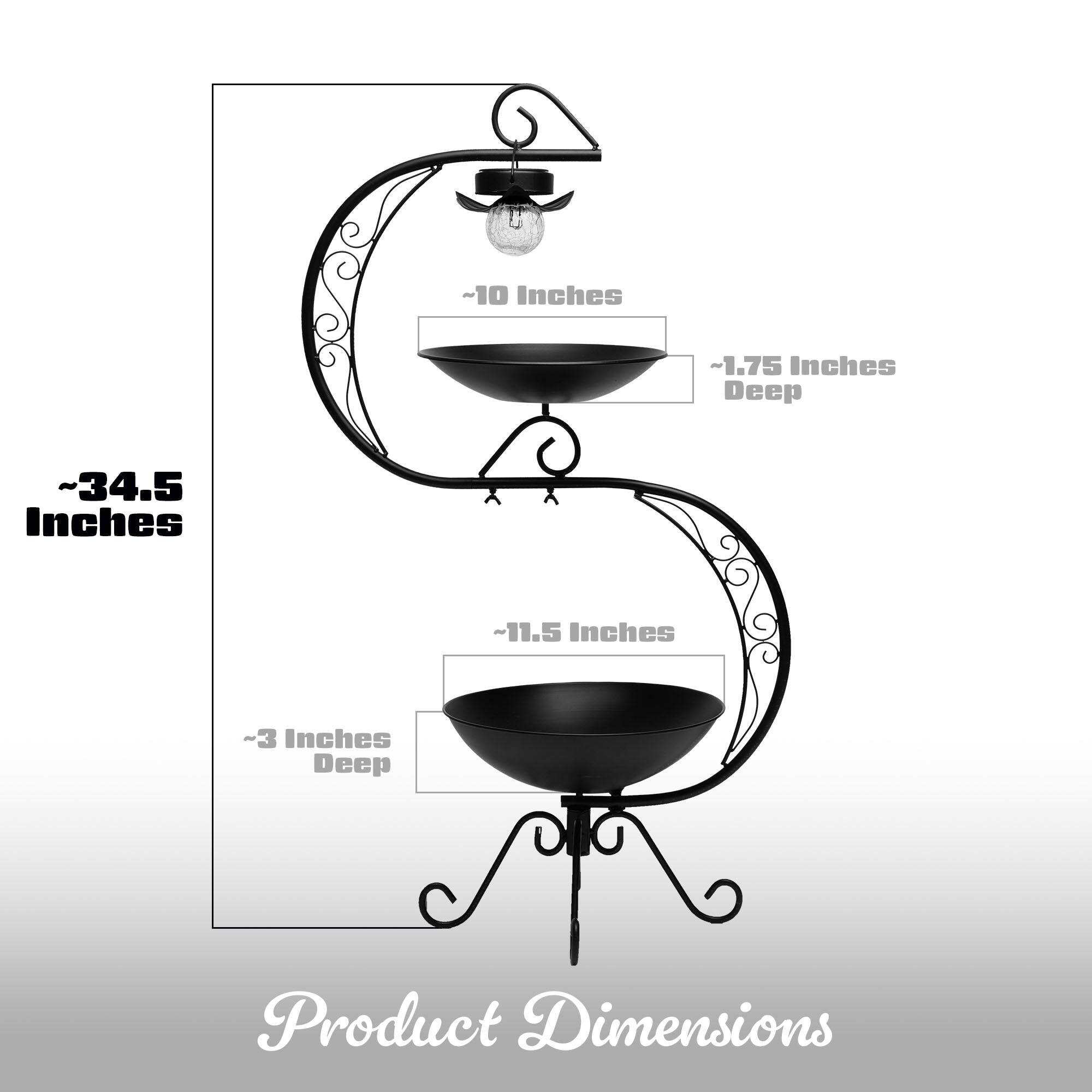 -10 Inches  
-1.75 Inches Deep  
~34.5 Inches  
-11.5 Inches  
~3 Inches Deep  

Product Dimensions