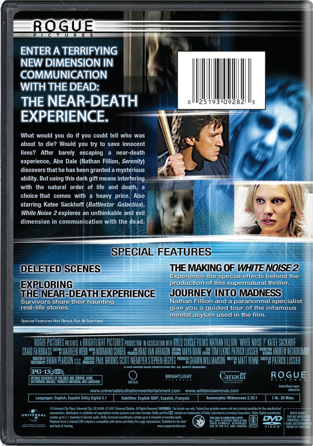 Angle. White Noise 2 - The Light (DVD Widescreen) [DVD].