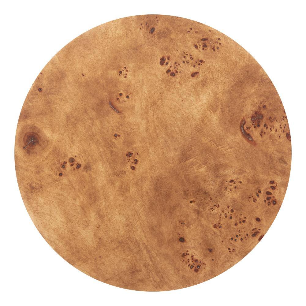 Back. Hivvago - Adna Side Table Brown - Brown.