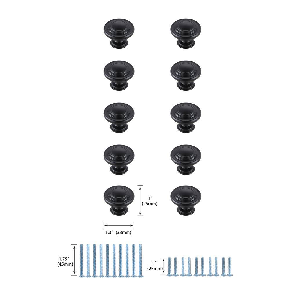 A 1" (25mm) 1.3" (33mm) 1.75" (45mm) 1" (25mm)