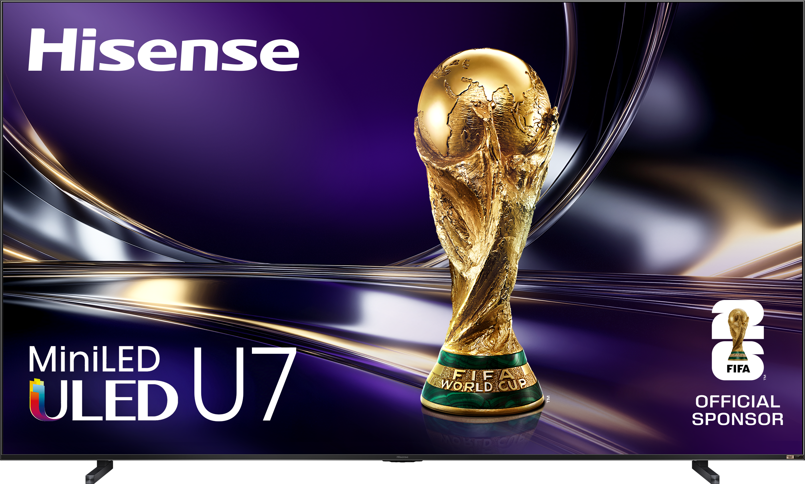 Hisense MiniLED ULED U7  
FIFA WORLD CUP  
OFFICIAL SPONSOR