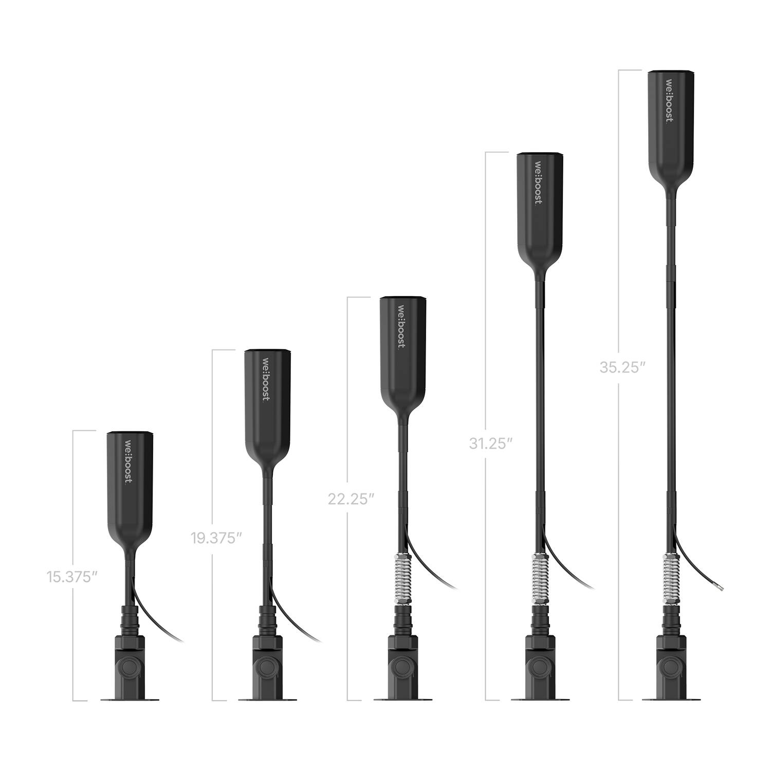 we:boost we:boost we:boost we:boost 15.375" 19.375" 22.25" 31.25" 35.25"