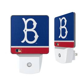 Keyscaper - Brooklyn Dodgers Stripe Design Nightlight 2-Pack - Multicolor