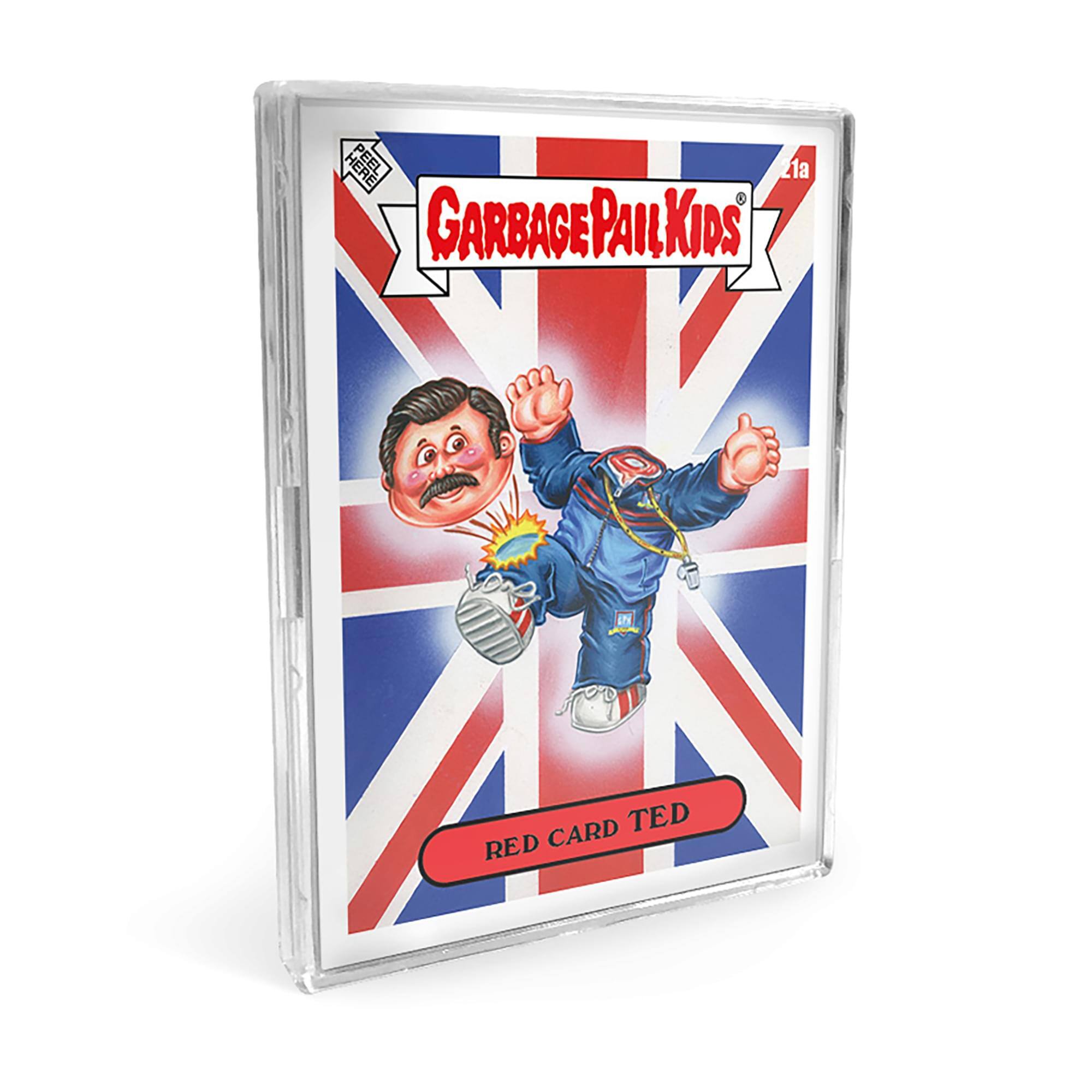GARBAGE PAIL KIDS  
21a  
RED CARD TED
