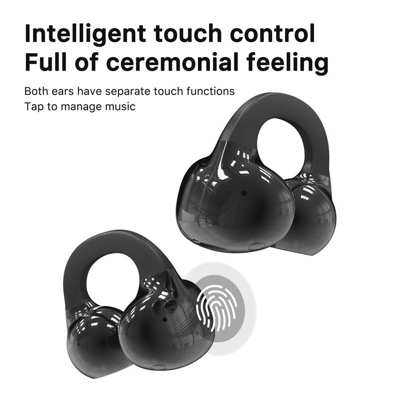 Intelligent touch control  
Full of ceremonial feeling  

Both ears have separate touch functions  
Tap to manage music