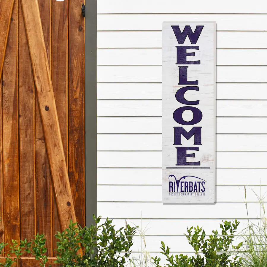 Communitywelcome Sign Inspiration Jardine Austin Community College 10'' x 35'' Indoor/Outdoor Welcome ...