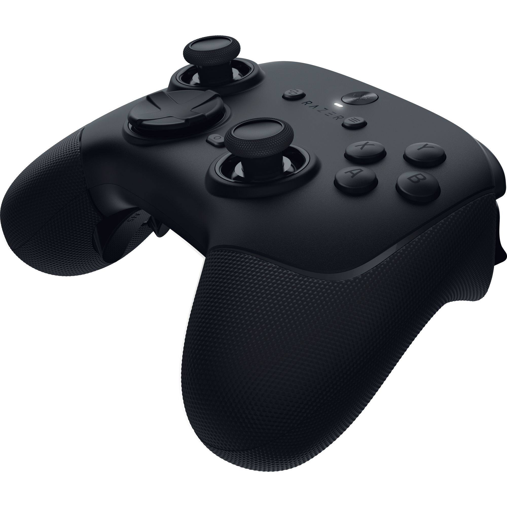 Alt View 5. Razer - Razer - Wolverine V3 Pro 8K Wireless Gaming Controller with TMR Thumbsticks and Swappable Caps for PC - Black - Black.