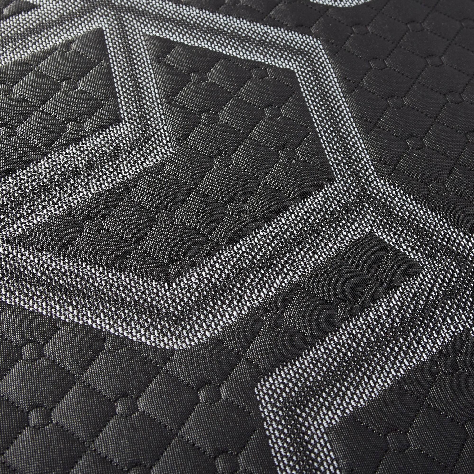 Alt View 3. Glintex - 10-Inch Twin XL Lux Firm Foam Mattress with Cooling Ice Cover and Copper-Gel Infused Foam, Made in USA, CertiPUR-US - Black.