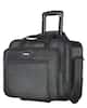 Front. VEVOR - Rolling Laptop Bag, Fits Up to 17.3 Inch Laptop, Wheeled Briefcase, Roller Computer Tote Bag - Black.