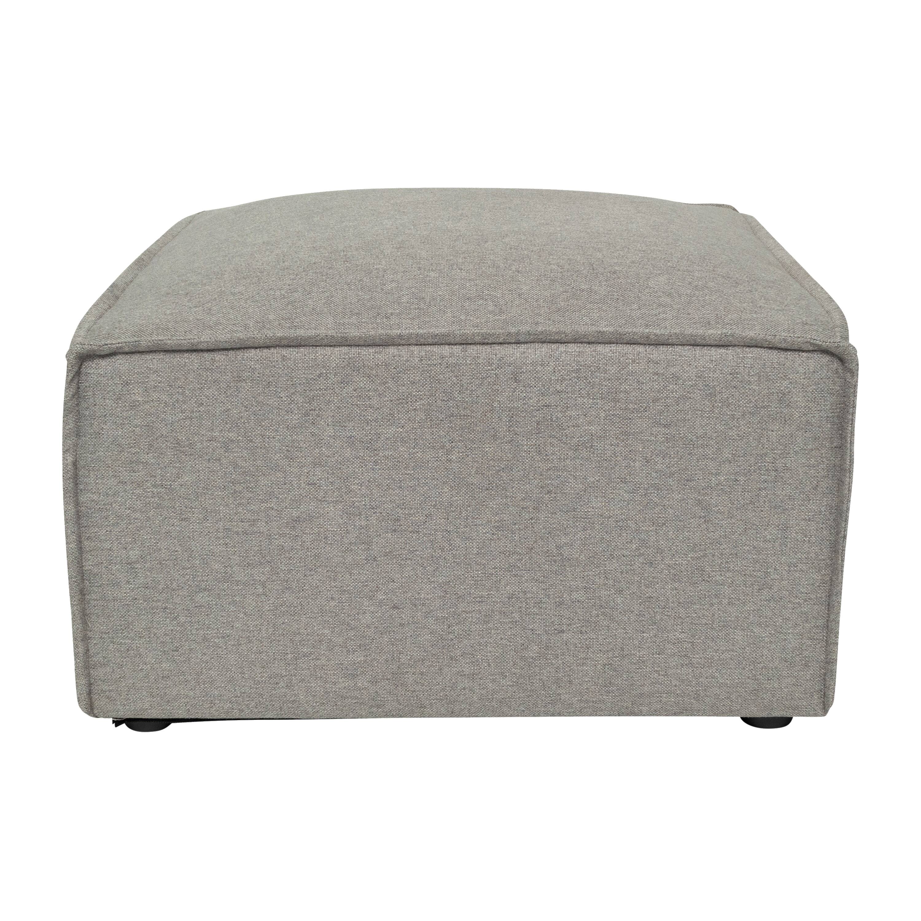 Alt View 8. Emma + Oliver - Farmount Modular Ottoman Footrest - Gray.