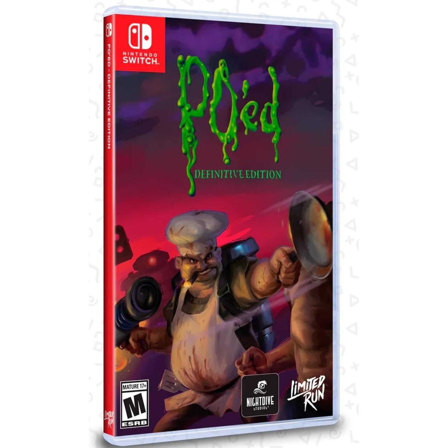 BOD POED NINTENDO SWITCH. DEFINITIVE EDITION por DEFINITIVE EDITION MATURE 17+ K M R ESRB NICHTDIVE LIMITER RUN - E (Everyone)