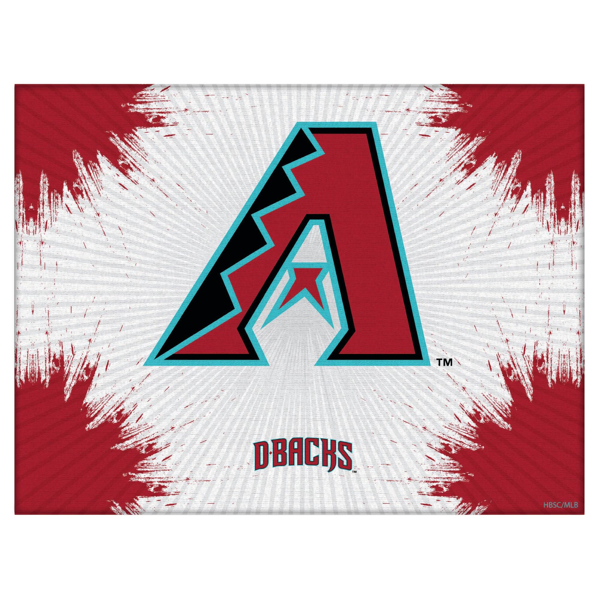 Arizona Diamondbacks 15" x 20" Splash Canvas Wall Art