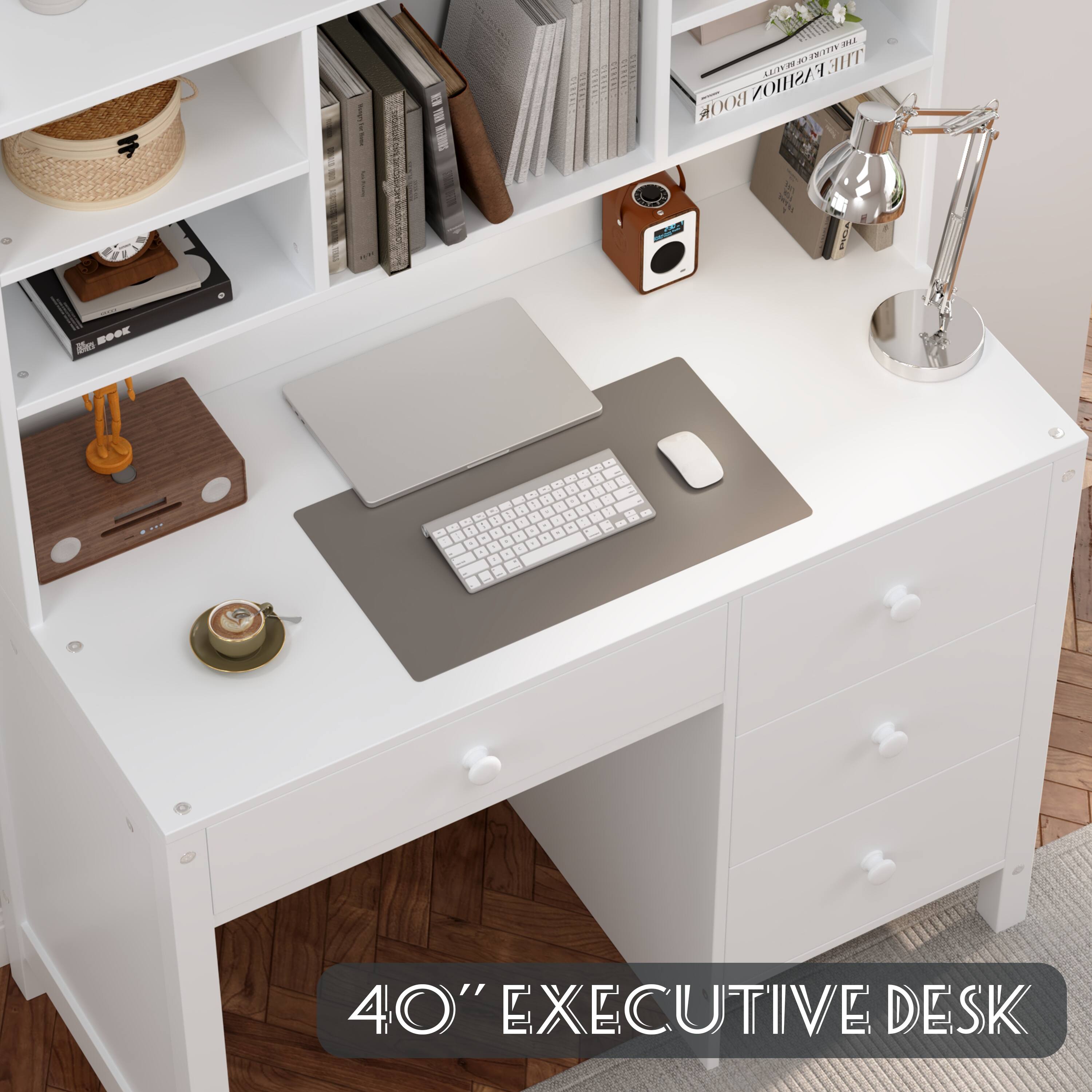40" EXECUTIVE DESK