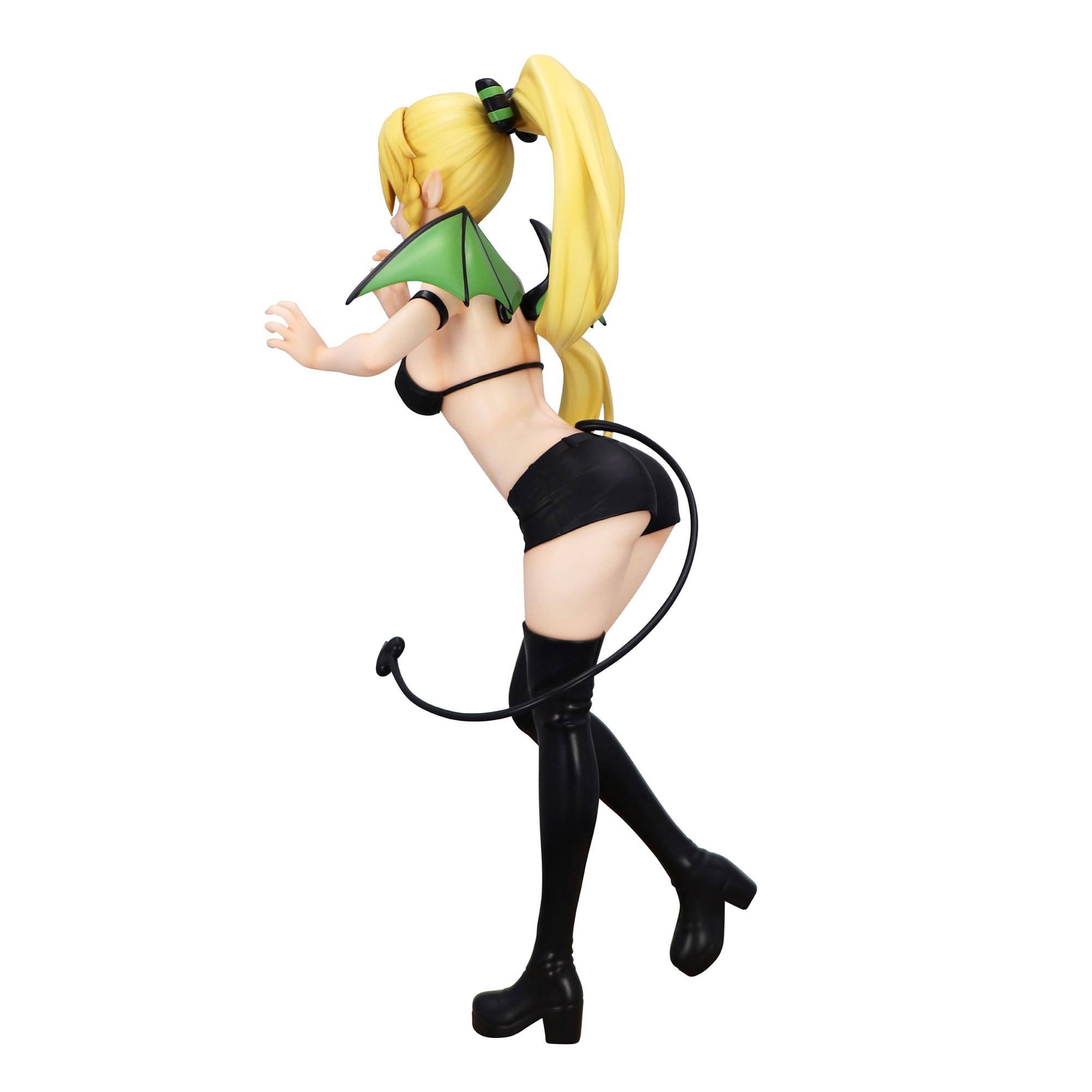 Alt View 10. Little Buddy - Sword Art Online BiCute Dark 9-Inch Leafa FuRyu Figure - Black.