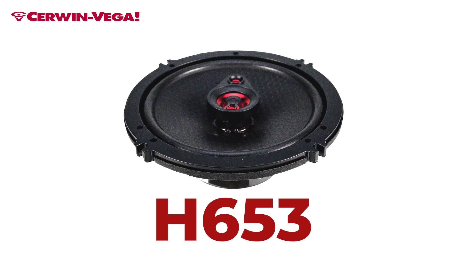 CERWIN-VEGA!  
H653