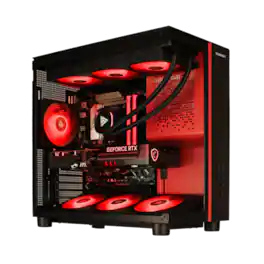 STORMCRAFT - Gaming PC PHANTOM INTEL Core Ultra 7 265F NVIDIA RTX 5080 2TB SSD 32GB 6400MHz RGB 360mm AIO Windows 11 Home - Black