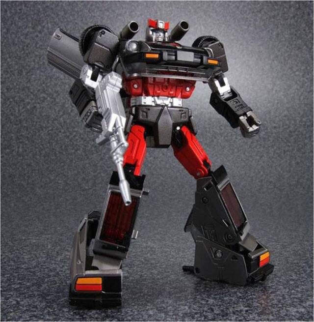 Front. Transformers - MP-18 Bluestreak Streak | Transformers Masterpiece.