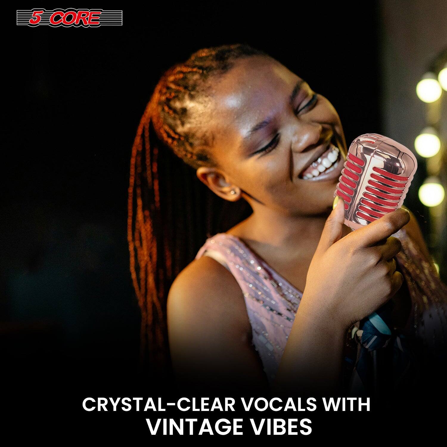 5 CORE CRYSTAL-CLEAR VOCALS WITH VINTAGE VIBES