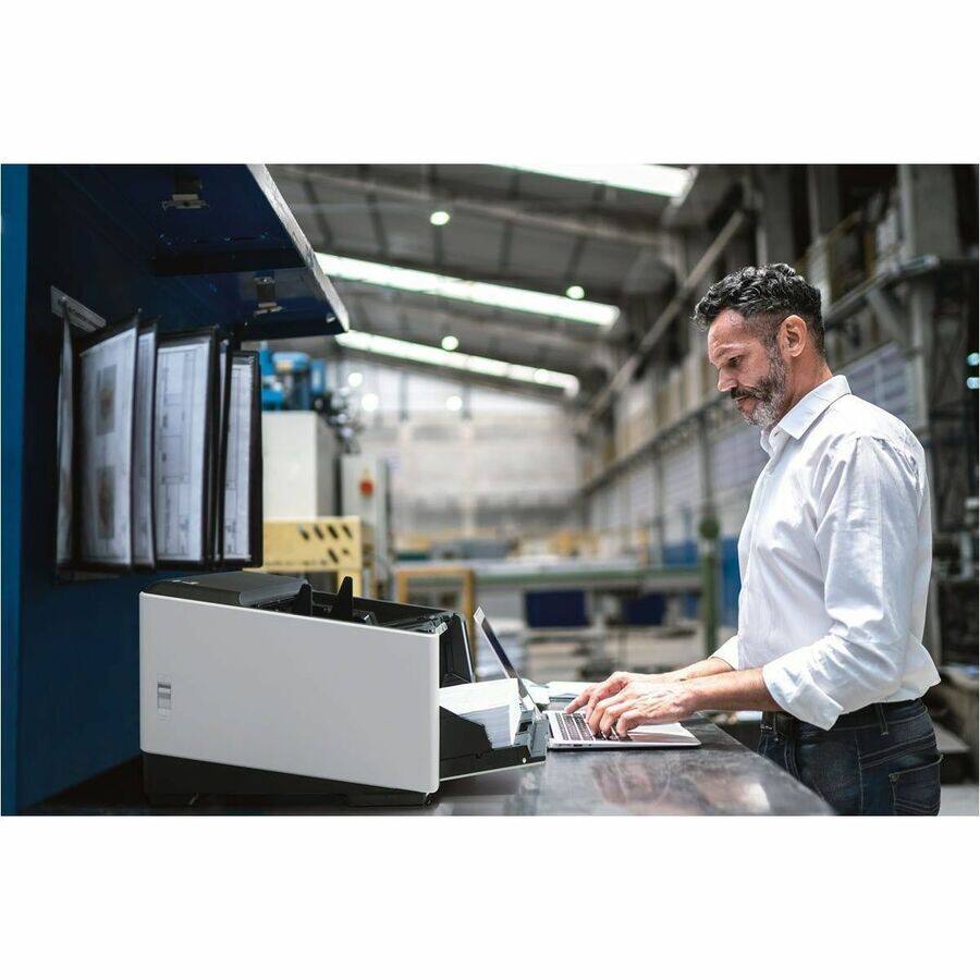 Alt View 3. Ricoh - Ricoh ImageScanner Fi-8820 ADF/Manual Feed Scanner - 600 dpi Optical - 24-bit Color - 8-bit Grayscale - 120 ppm (Mono) - Color.