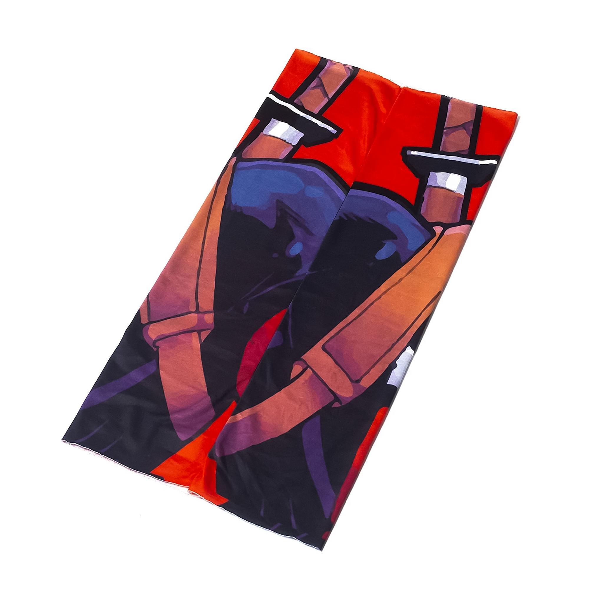 Alt View 10. Concept One - Marvel Deadpool Neck Gaiter | One Size - Red.