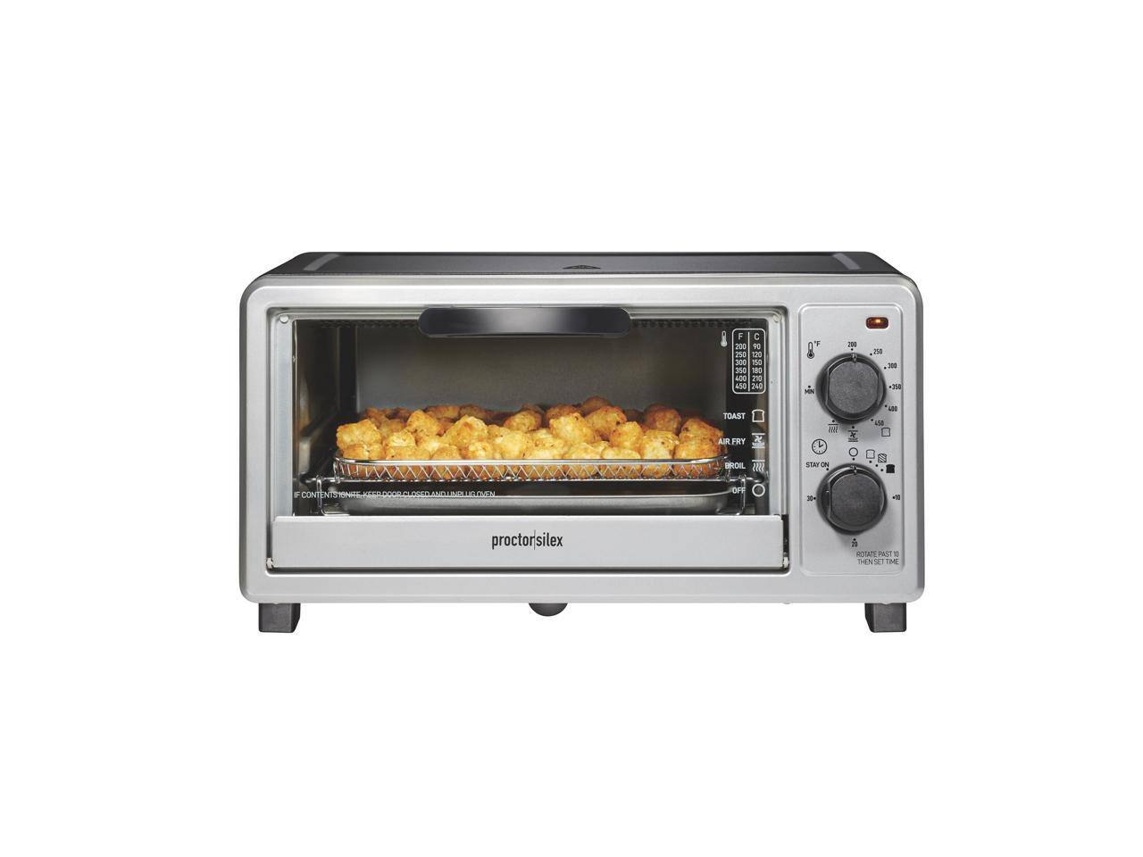 Proctor Silex - Proctor Silex® Simply-Crisp™ Air Fryer Toaster Oven - Black