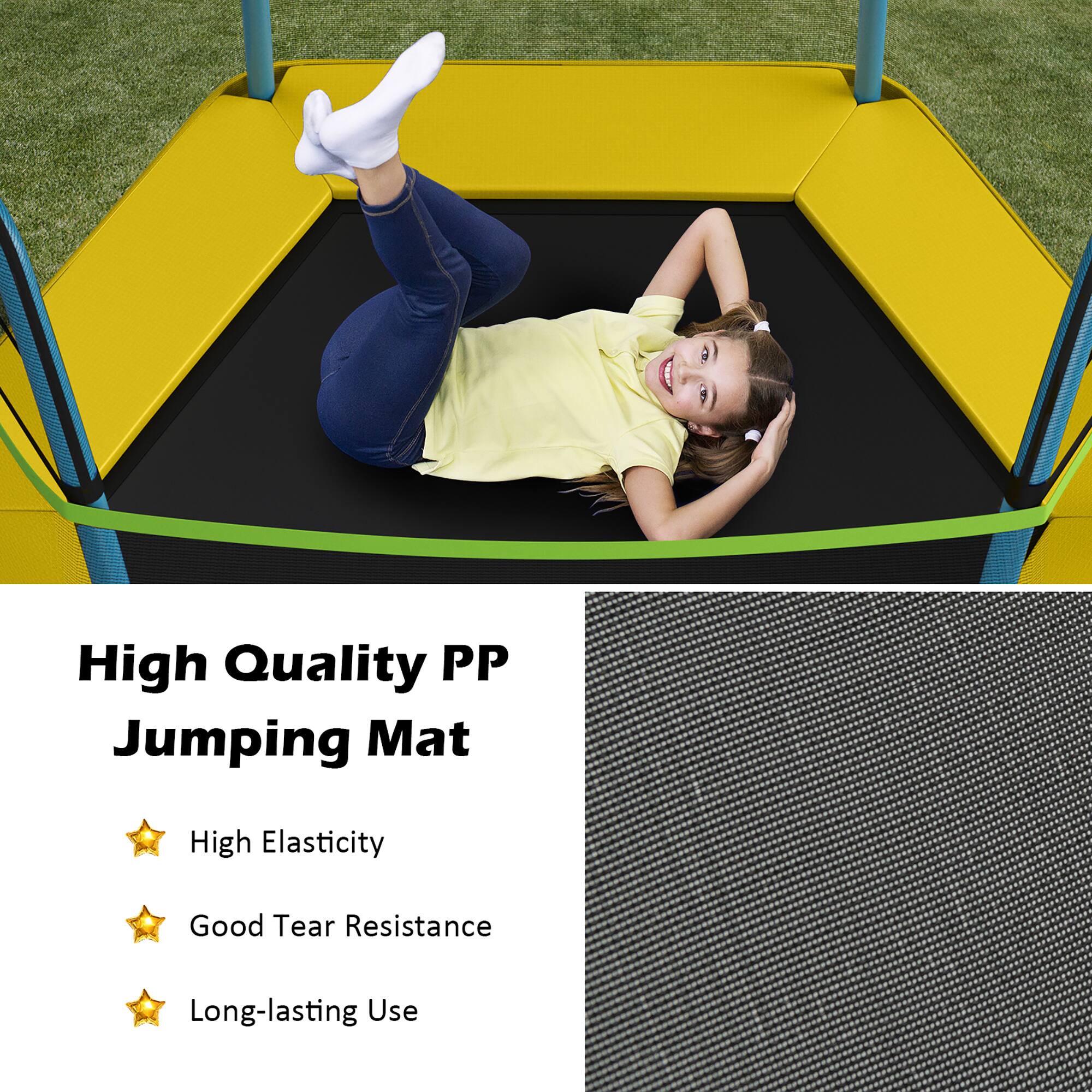 High Quality PP Jumping Mat

- High Elasticity
- Good Tear Resistance
- Long-lasting Use